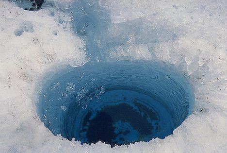hole in ice - Wigwam Resort